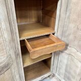 Oak wardrobe in Louis XV style