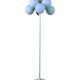 60s 70s floor lamp ball lamp by ER Nele for Temde Leuchten Switzerland