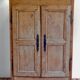 Buffet artisanal en bois massif