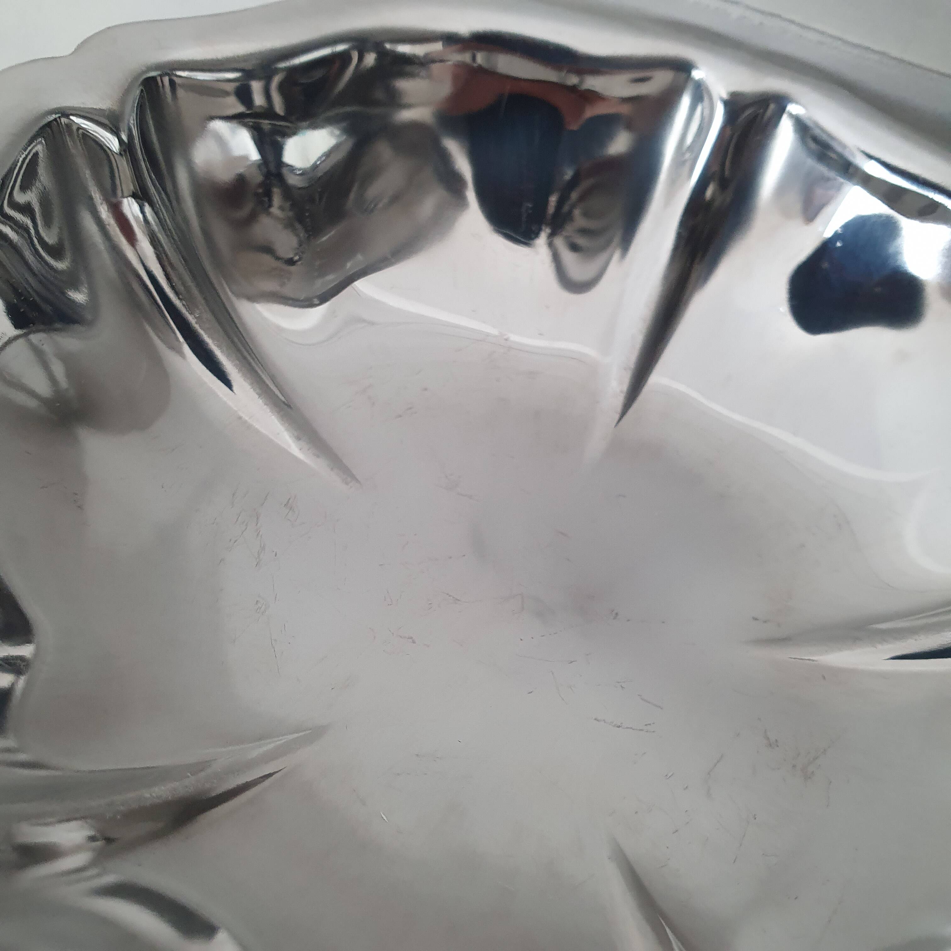 6 dessert bowls by Guy Degrenne in 18/10 stainless steel