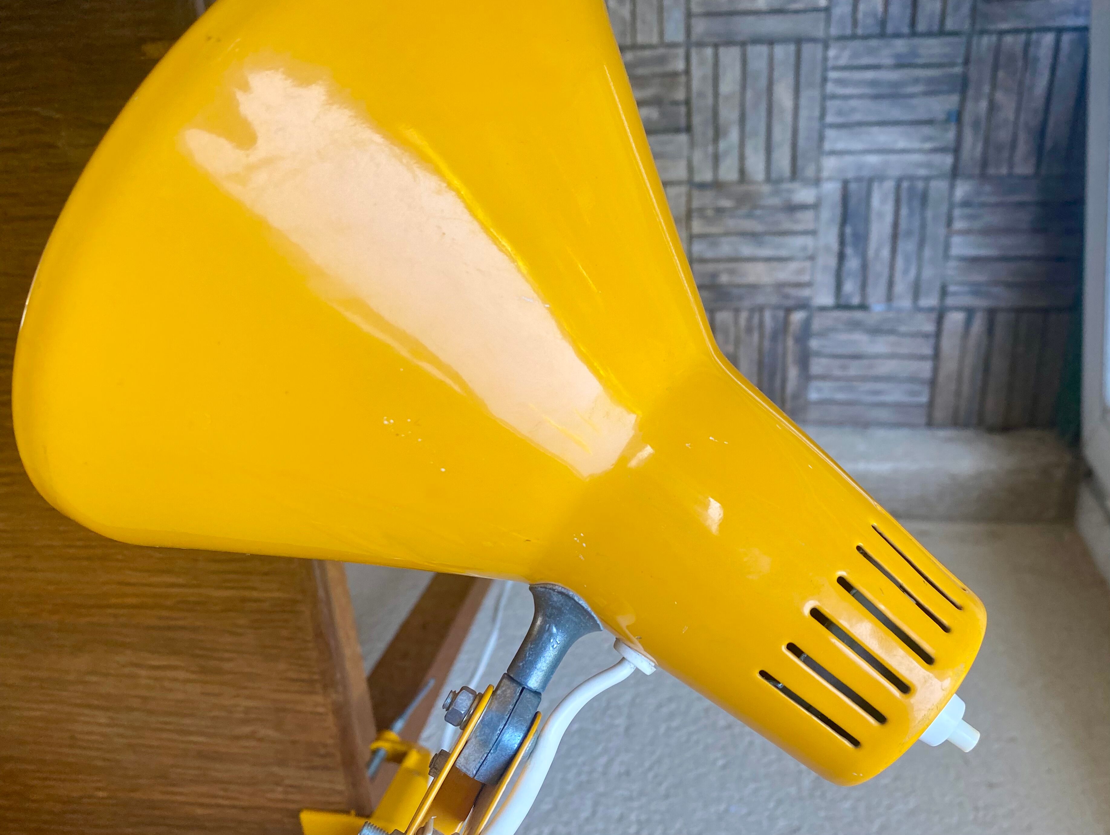 Desk lamp architect Twist t1 vintage Italian design 70