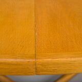 Danish extendable oak dining table by Kurt Østervig for Jason Møbler, 1950s