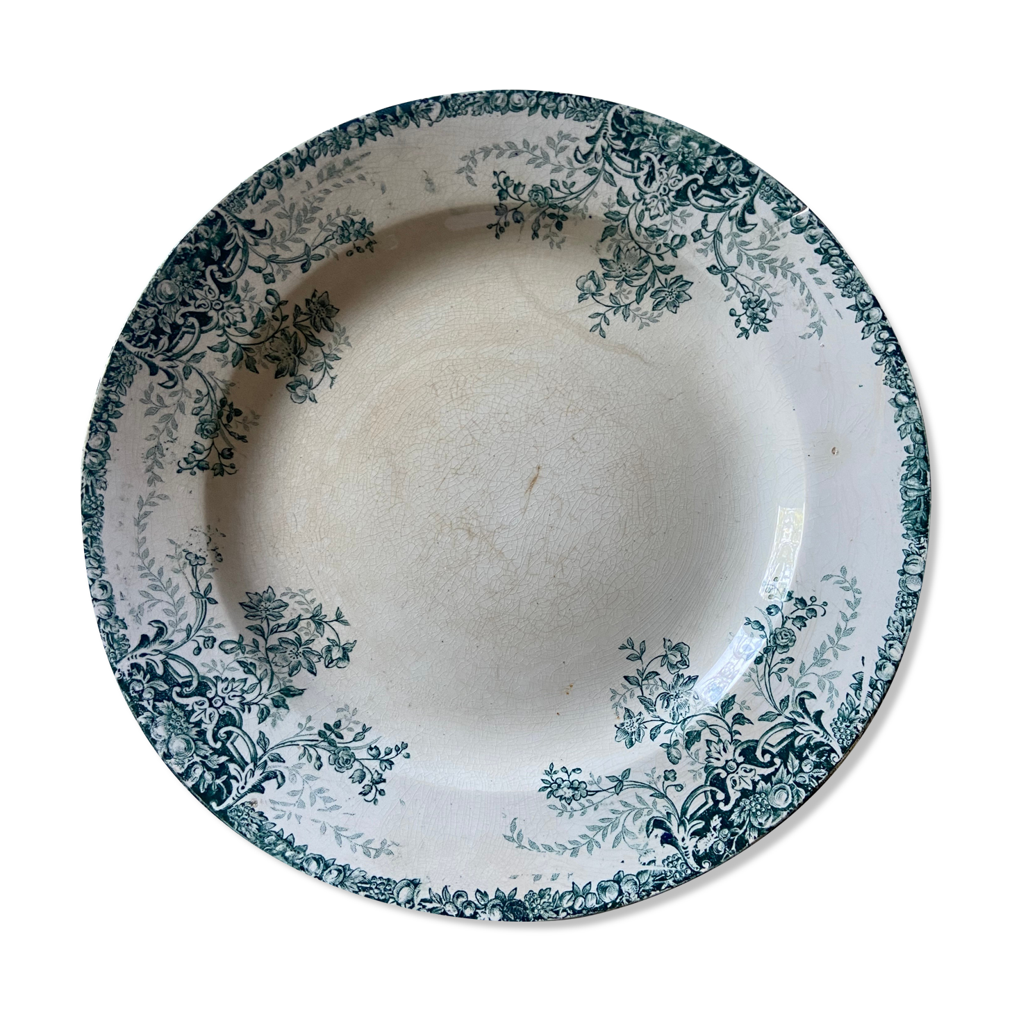 Round serving dishS vintage Amand