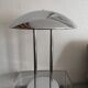 Ikea Chrome mushroom lamp designed by Robert Sonneman