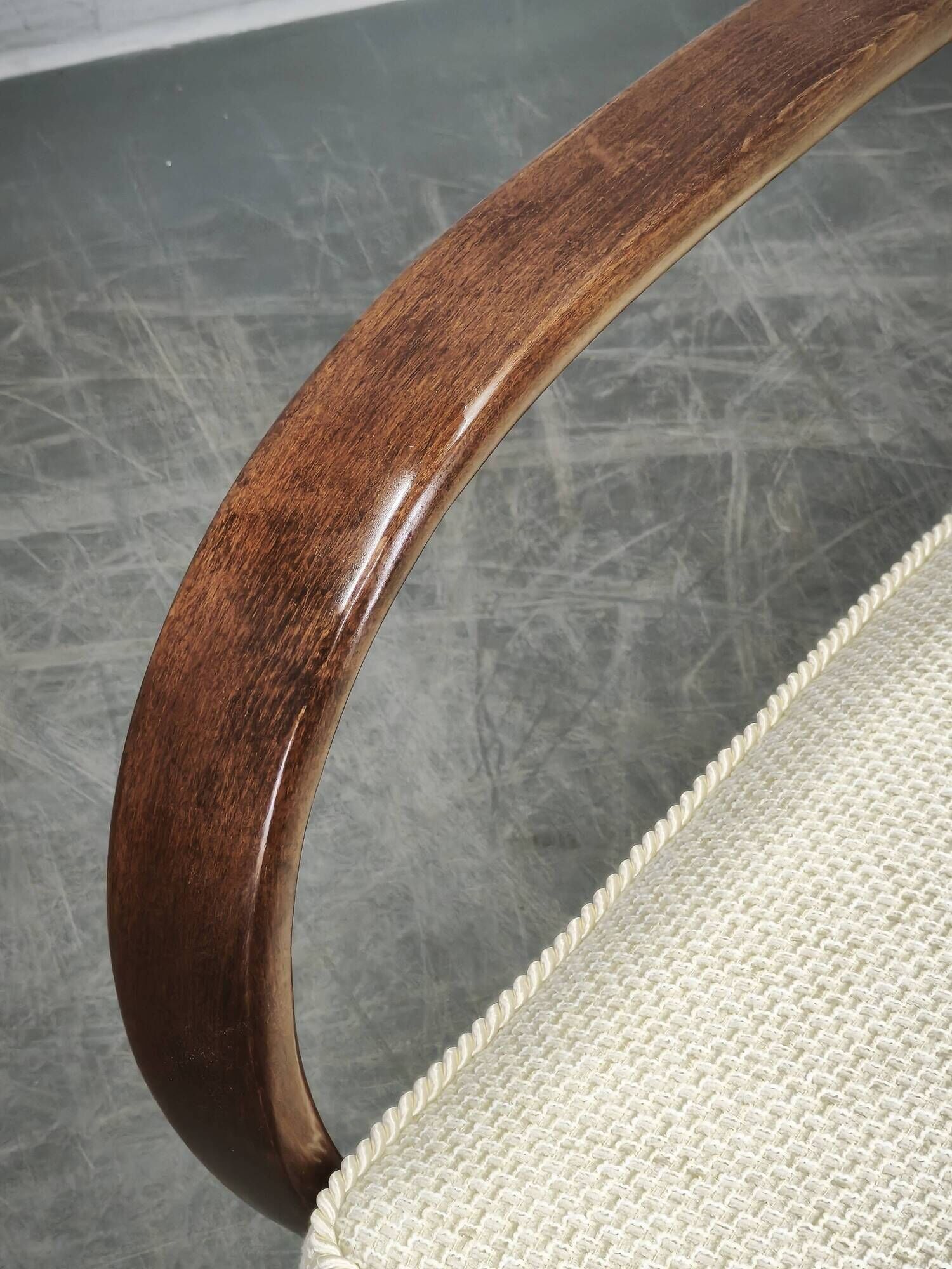Jindřich Halabala Art Deco Bentwood Armchair, Czechoslovakia 1940s