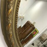 Miroir ovale Napoleon III