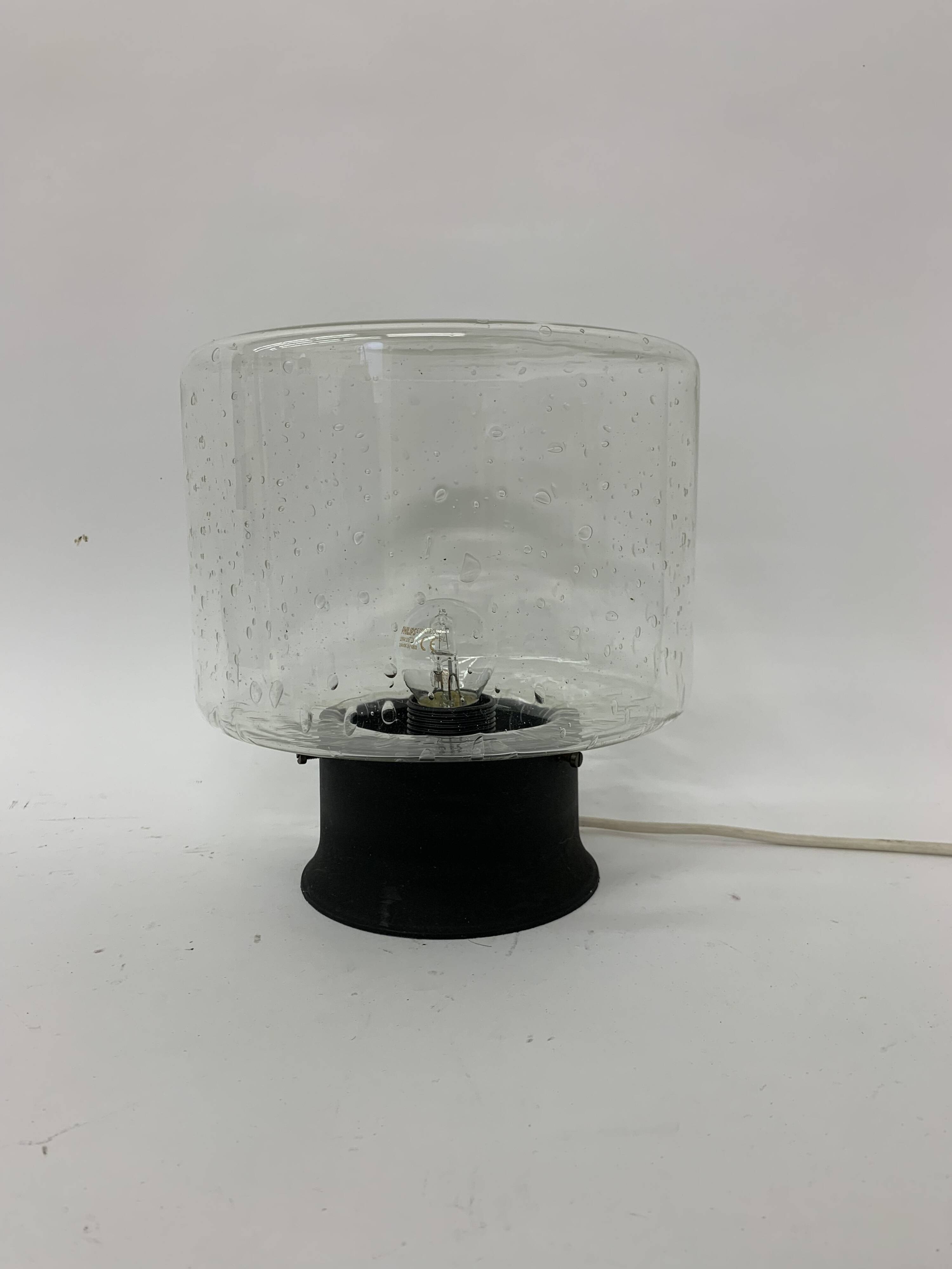 Mid-century design glass ceiling lamp, 1960’s