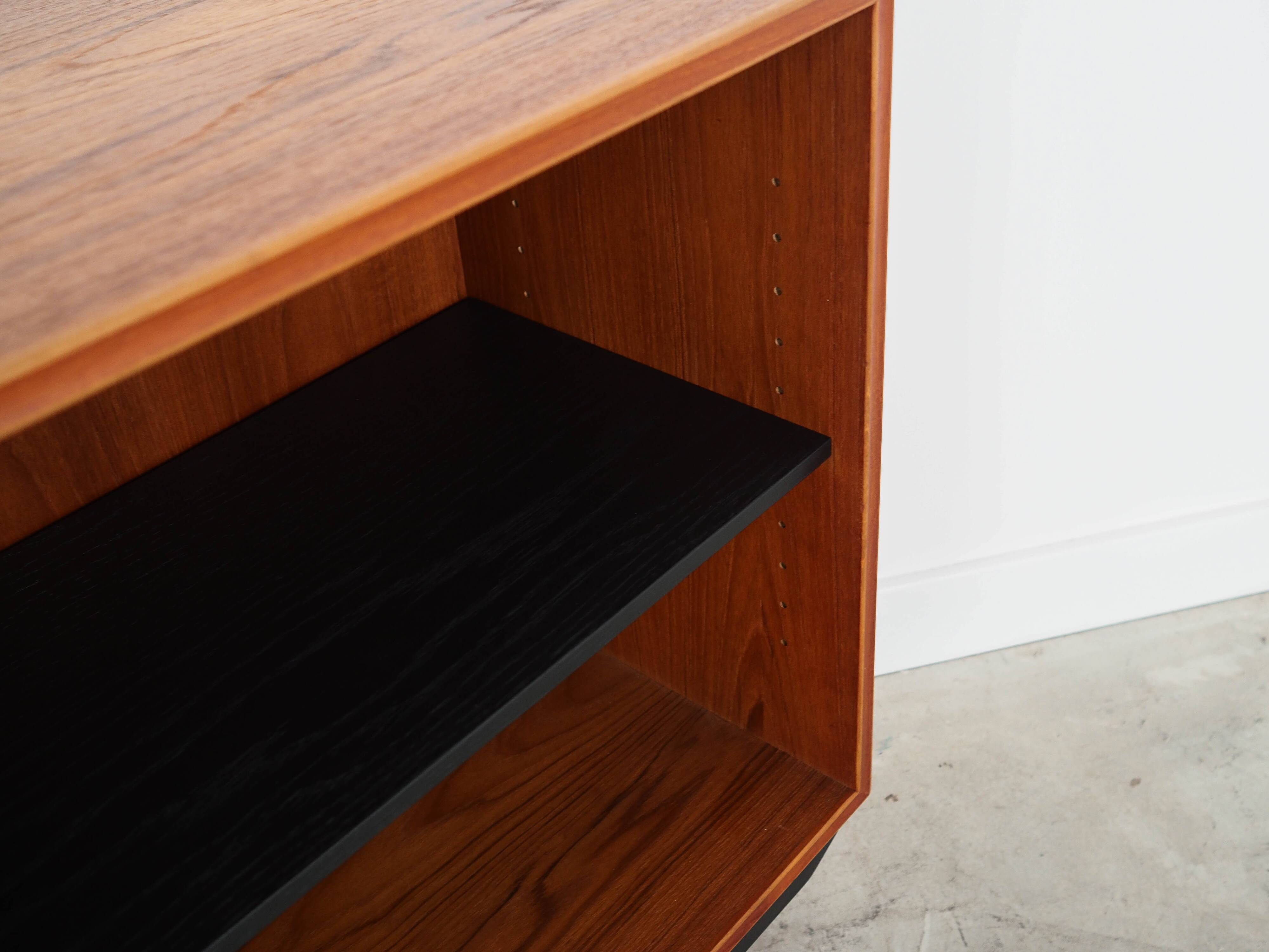 Teak bookcase, Danish design, 1970s, production: Denmark