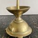 Brass church candle holder