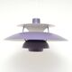 Lavender PH5 lamp, P. Henningsen for L. Poulsen, vintage 1960s
