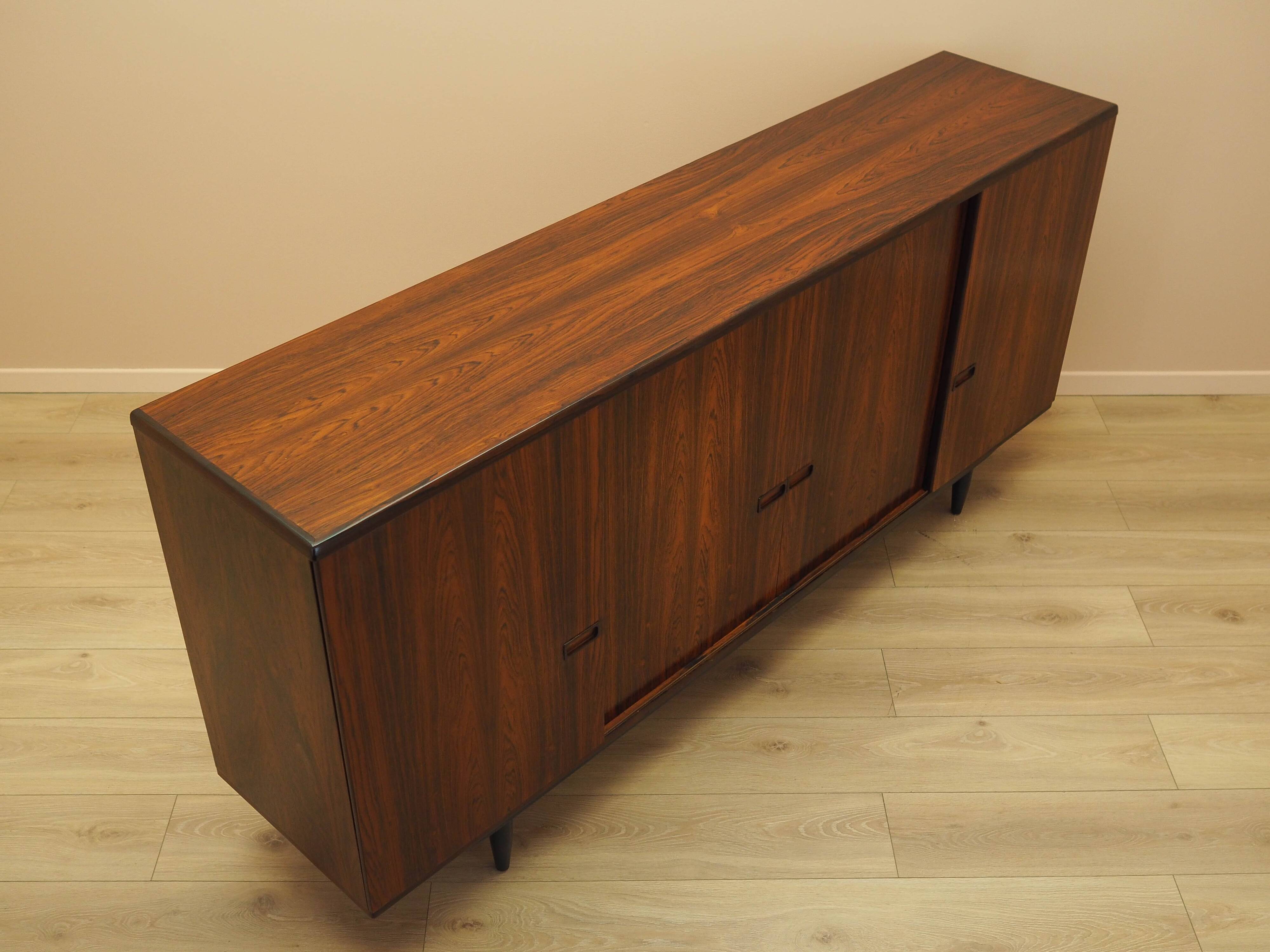 Rosewood sideboard, Danish design, 1970s, production: Denmark