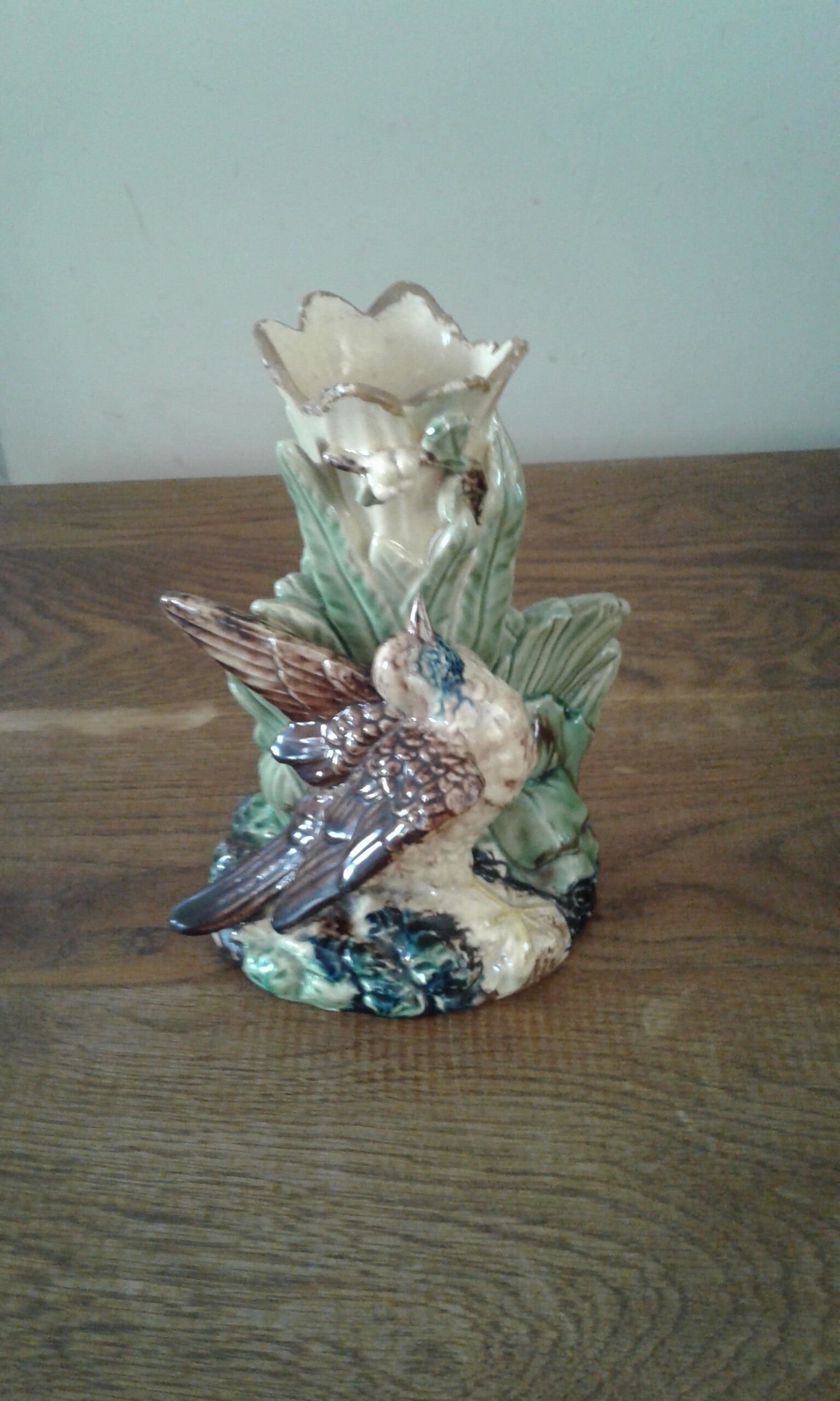 Vase from faiencerie de Saint Honoré les bains