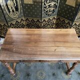 Louis XIII writing table in walnut