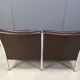 Leather sofa by Preben Fabricius and Jorgen Kastholm for Walter Knoll