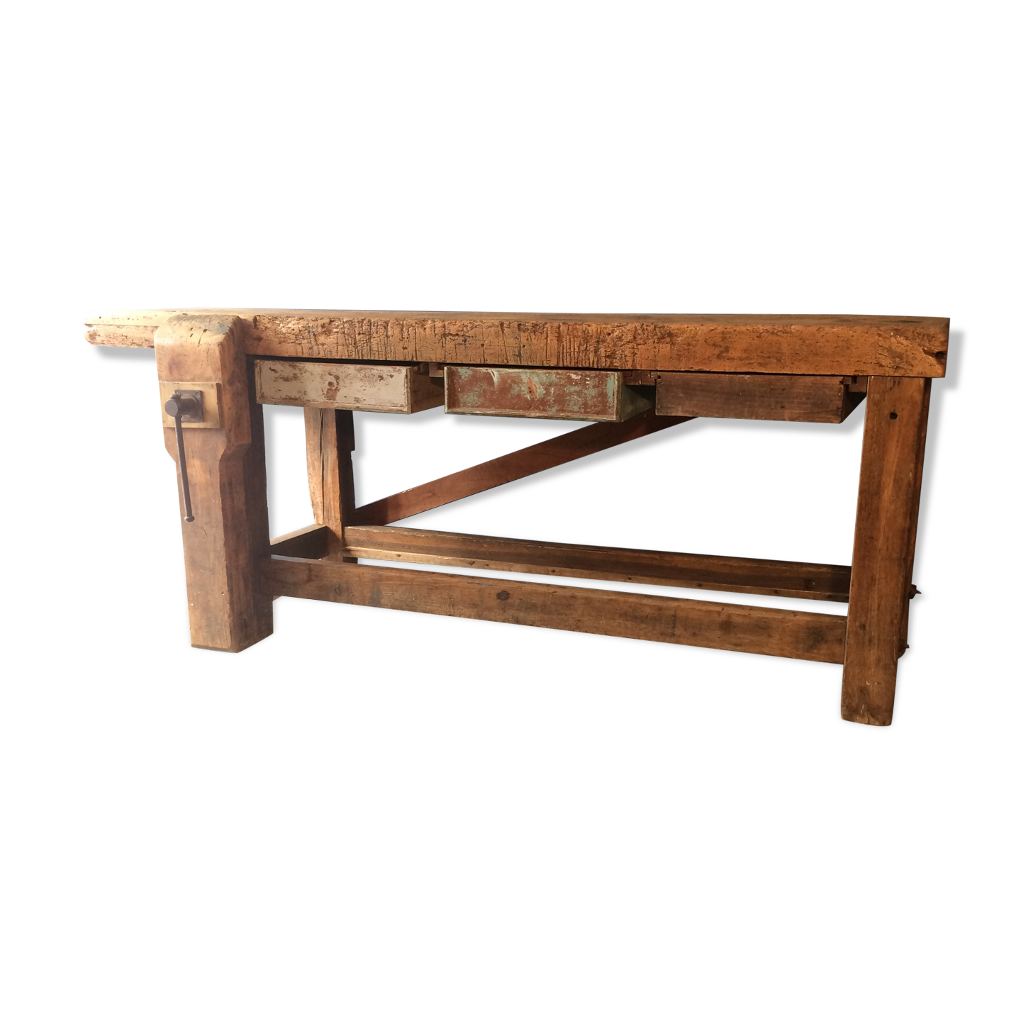 Established as a vintage solid oak carpenter