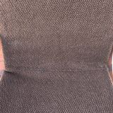 Fauteuil à bascule brutaliste en pin de wasa