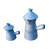 Set of 2 pitchers in modernist ceramic Grand Jean in Vallauris