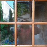 Porte vitrée ancienne en bois