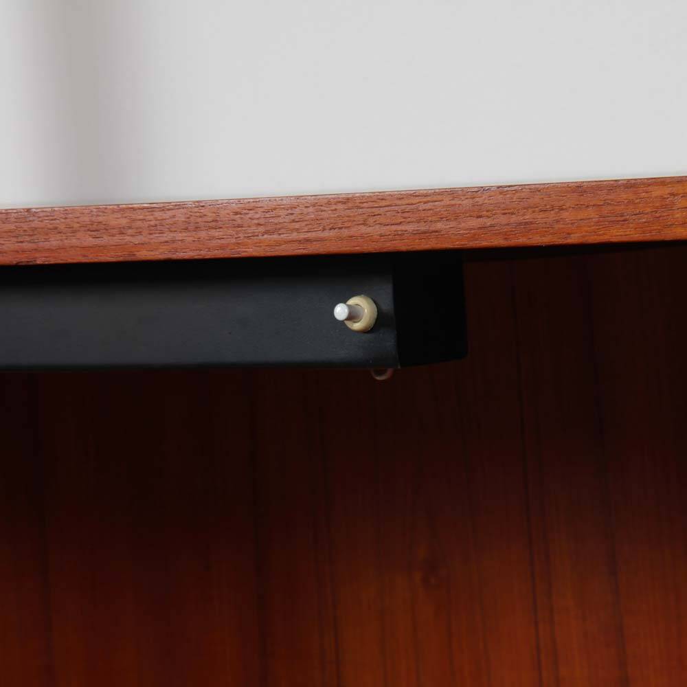 Vintage 1960s wooden wall unit