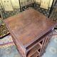 Walnut revolving library