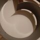 Wall shelf cd small spiral books chiocciola from tomasucci