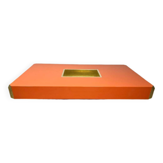 Orange "Willy Rizzo" style coffee table.
