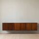 Poul Cadovius Floating Wall Mounted Rosewood Sideboard By CADO, 1960s.