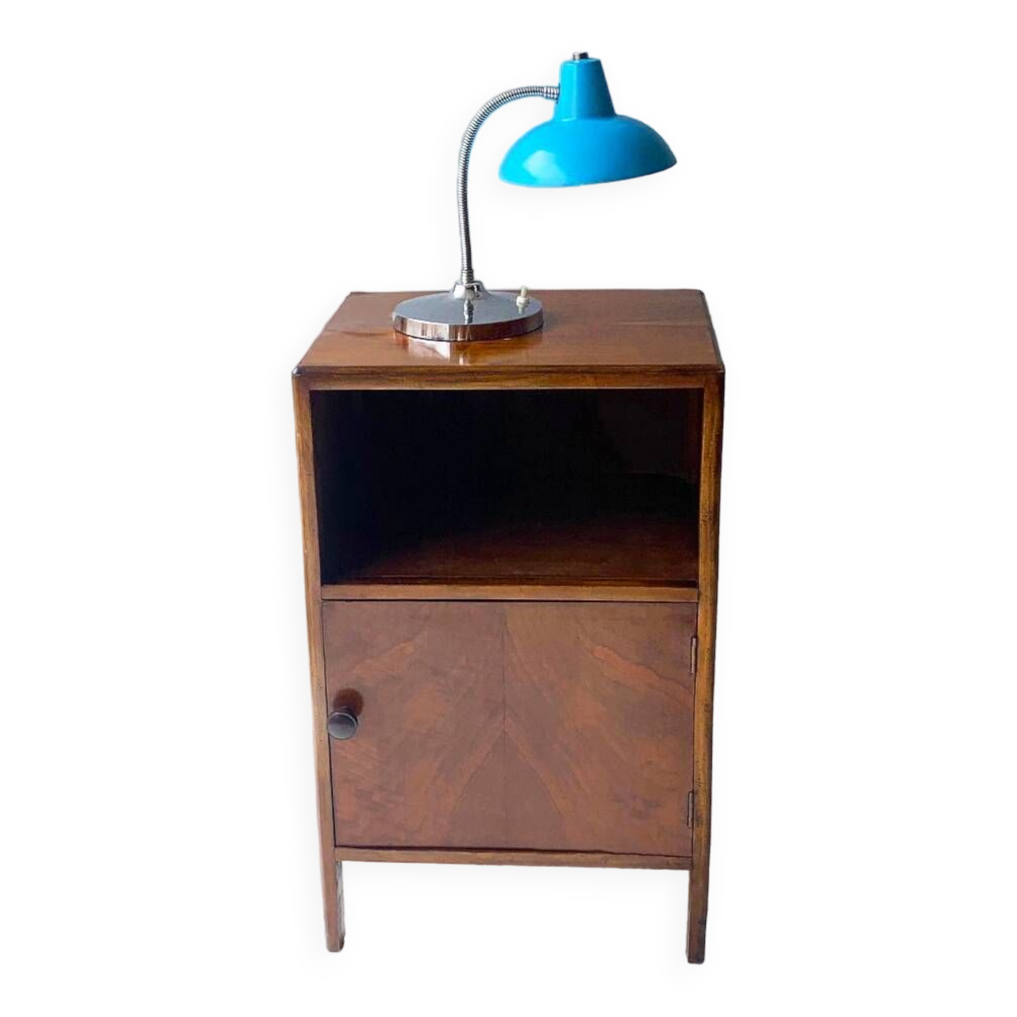 1930’s vintage maple bedside cabinet