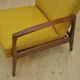 Fauteuil avec repose-pieds pliant, années 1960
