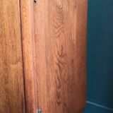 Vintage solid wood bedside table/wooden storage unit