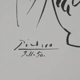 Pablo Picasso: Maternal Love, signed lithograph