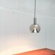 Suspension globe en verre allemand milieu du siècle, des années 1960
