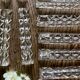 Set of 12 vintage glass knife rests