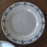 Antique Gien plate, Etruscan model