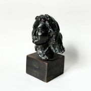 Bronze, portrait of a woman | Maurice Guillaume, 20th century