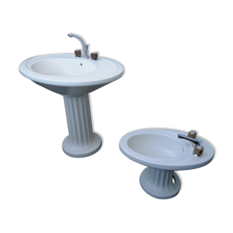 sink and bidet