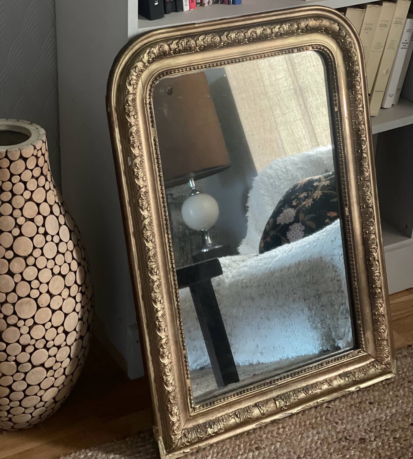 Louis Philippe mirror 75cm.