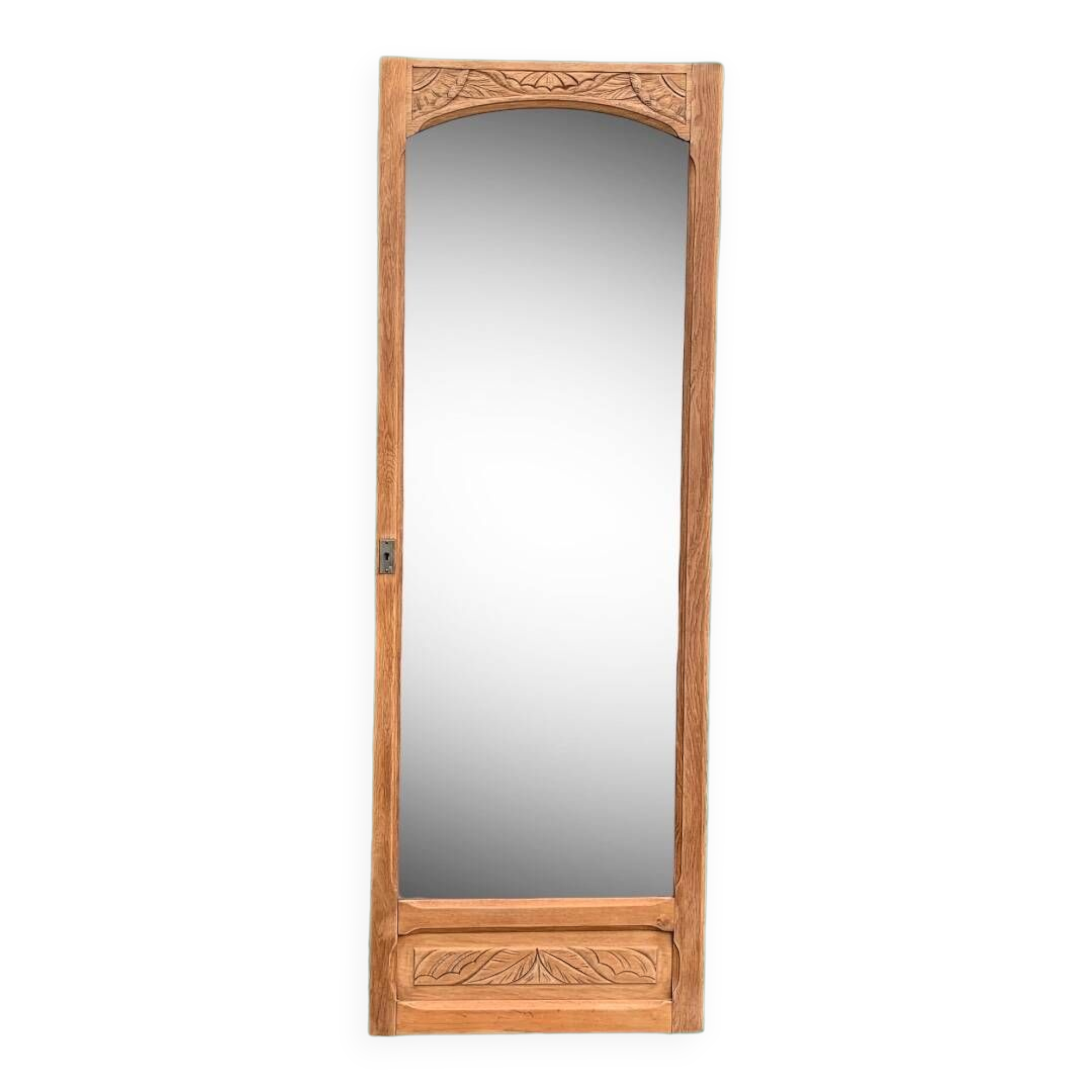 Mirror on art deco door 60x172cm