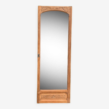 Miroir sur porte art déco 60x172cm