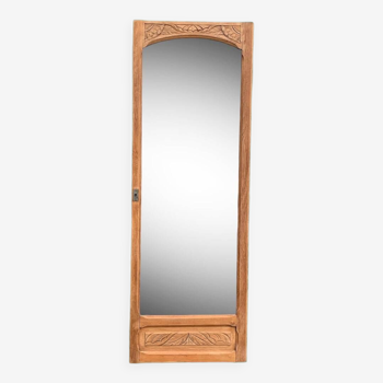 Mirror on art deco door 60x172cm