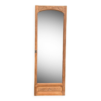 Miroir sur porte art déco 60x172cm