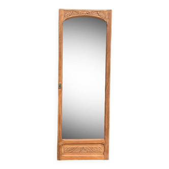 Mirror on art deco door 60x172cm