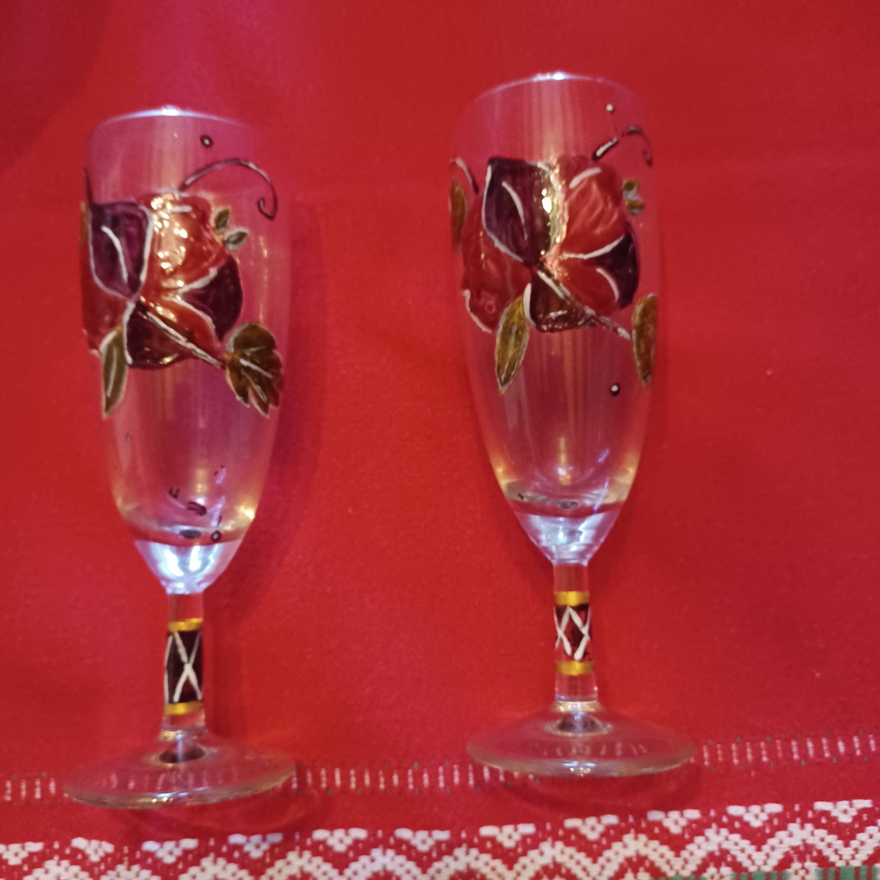 Champagne flutes