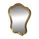 Old gold mirror