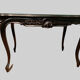 Louis XV style desk in black wood Napoleon III, XIX century