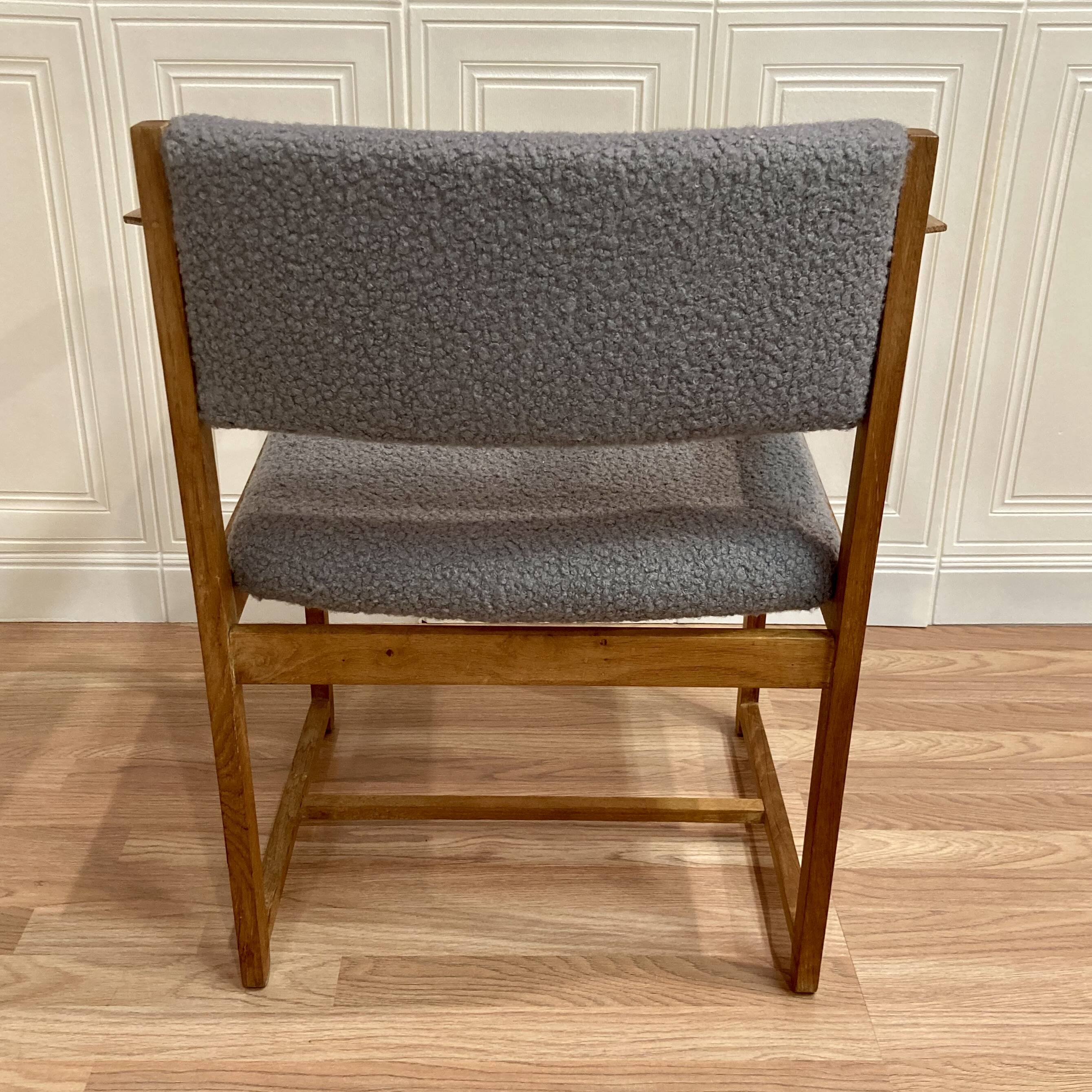 FAUTEUIL SCANDINAVE "DESIGN 1950".