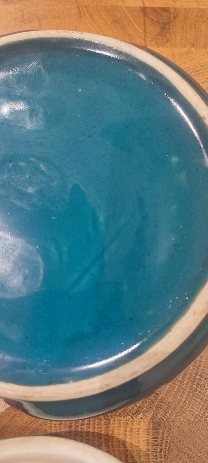 Denbac Art Nouveau ceramic candy box