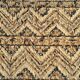 Ancien tapis d'orient tissé à la main, déco bohème vintage