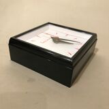 Lepaute industrial lepaute iron chrome clock