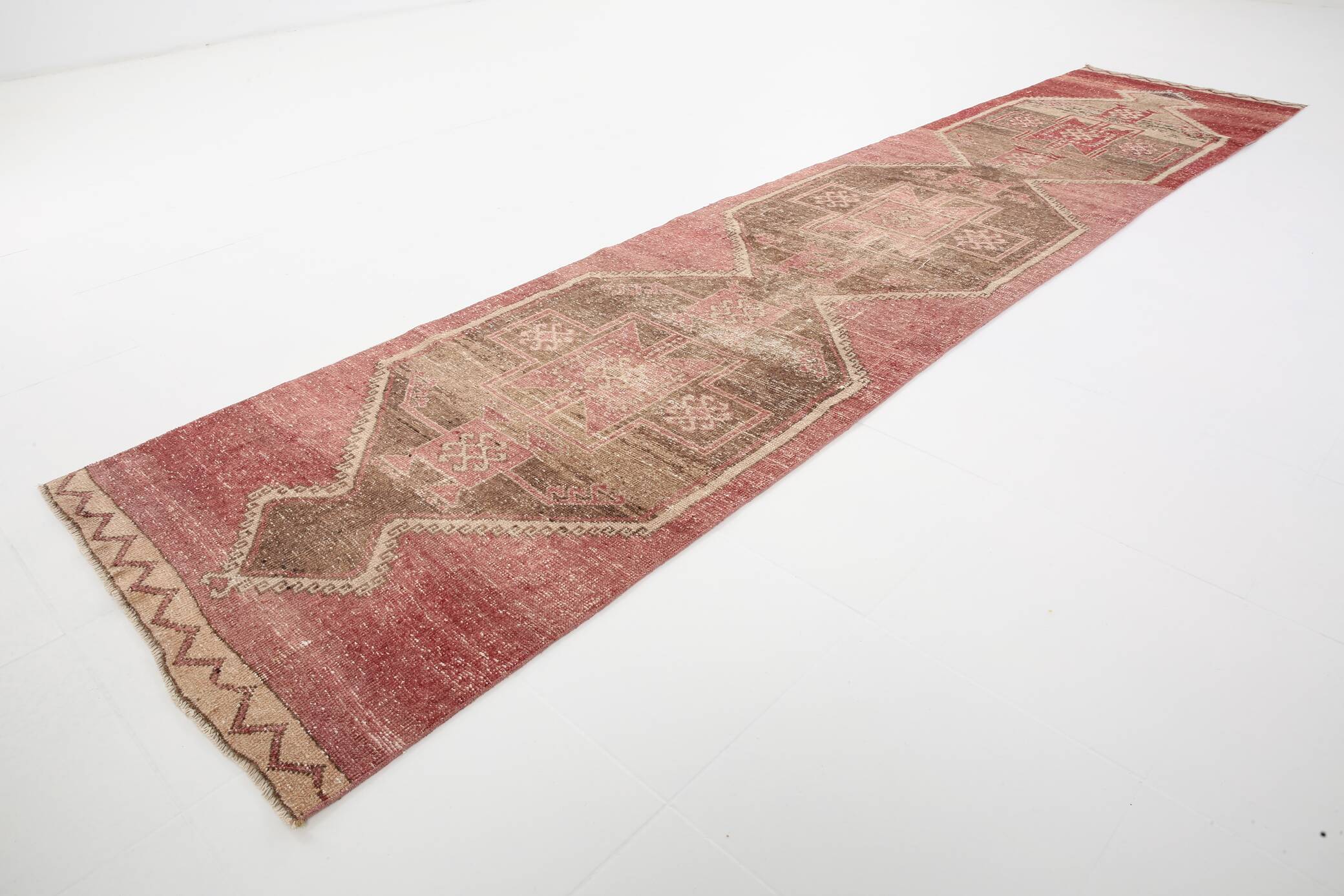 3x14 long persian runner rug, 94x418cm